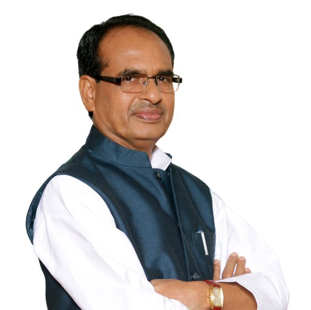 शिवराज के रथ पर पथराव के विरोध में भाजपा का धरना
